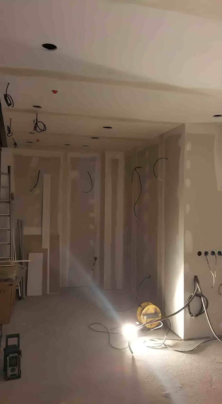 Travaux de plâtrerie intérieur magasin Castres